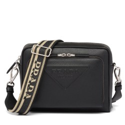 fedele Borsa a Spalla Prada Pelle Saffiano 2VH152 Nera