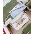 Imitazione Borse Replica mini Gucci Horsebit 1955 699296 Crema