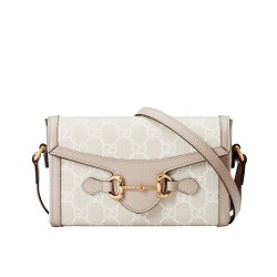 Imitazione Borse Replica mini Gucci Horsebit 1955 699296 Crema