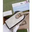 Imitazione Borse Replica mini Gucci Horsebit 1955 699296 Crema