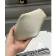 Imitazione Qualità superiore replica Triangolo Prada Saffiano Crema