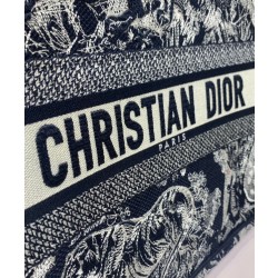 Imitazione Christian Dior Borse Replica Alta Qualità grande libro Dior blu scuro