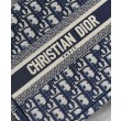 Imitazione Christian Dior Borsa piccola Dior Book Tote blu scuro