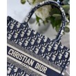 Imitazione Christian Dior Borsa piccola Dior Book Tote blu scuro