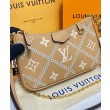 LV Easy Pouch On Strap M81137 Albicocca