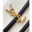 YSL Saint Laurent Solferino Small Satchel Box Saint Laurent Pelle Crema