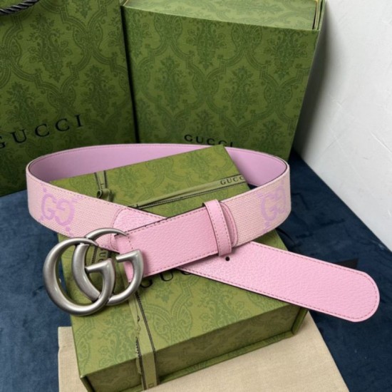 Sito Replica Cintura larga Gucci GG Marmont 400593 40mm Rosa imitazioni Miglior Prezzo Cintura larga Gucci GG Marmont 400593 40mm Rosa Replica