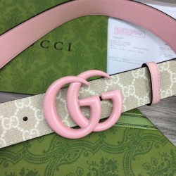 Sito Replica Cintura larga Gucci GG Marmont 400593 40mm Rosa imitazioni Miglior Prezzo Cintura larga Gucci GG Marmont 400593 40mm Rosa Replica