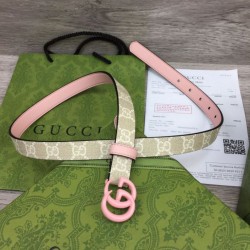 Miglior Prezzo Cintura sottile Gucci GG Marmont 409417 20mm Replica