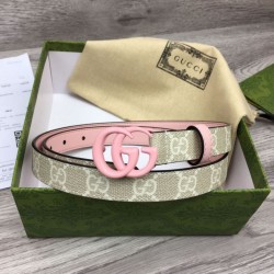 Miglior Prezzo Cintura sottile Gucci GG Marmont 409417 20mm Replica