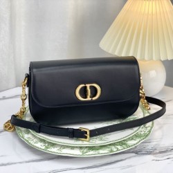 Sito Replica Borsa Christian Dior 30 Montaigne Avenue scatola nera in pelle di vitello imitazioni Miglior Prezzo Borsa Christian Dior 30 Montaigne Avenue scatola nera in pelle di vitello Replica