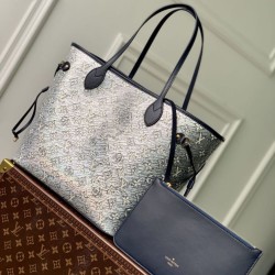 Miglior Prezzo Borse Imitazioni Louis Vuitton Louis Vuitton M22921 Neverfull MM Bule Replica