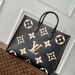 Miglior Prezzo Borsa tote Louis Vuitton Onthego GM M45945 Monogramma bicolore Replica