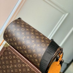 Miglior Prezzo Borse Firmate Replica Louis Vuitton Soft Polochon MM M46691 Monogramma 