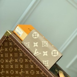 Miglior Prezzo Qualità superiore replica Portafoglio Louis Vuitton Emilie Monogramma bicolore M82341 Replica