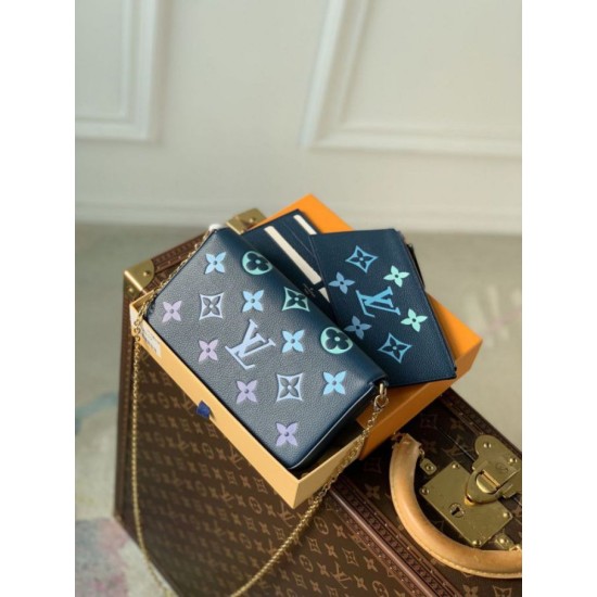 Sito Replica Borsa a catena LV Félicie Pochette M82349 Blu imitazioni Miglior Prezzo Borsa a catena LV Félicie Pochette M82349 Blu Replica