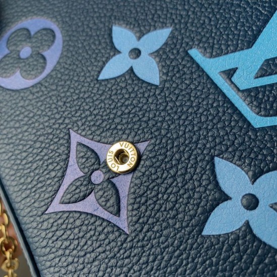 Sito Replica Borsa a catena LV Félicie Pochette M82349 Blu imitazioni Miglior Prezzo Borsa a catena LV Félicie Pochette M82349 Blu Replica