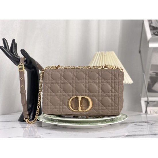 Sito Replica Christian Dior Qualità superiore replica Dior Caro media in pelle di vitello Cannage grigia imitazioni Miglior Prezzo Christian Dior Qualità superiore replica Dior Caro media in pelle di vitello Cannage grigia Replica