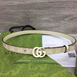 Miglior Prezzo Cintura sottile Gucci GG Marmont 409417 20mm Replica