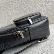 Borse Firmate Replica a tracolla Dior Mini Rider CD Diamond Canvas nera