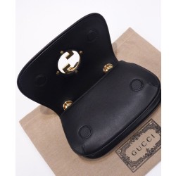 Borsa a tracolla mini Gucci Blondie 724645 Nera