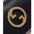 Borsa a tracolla mini Gucci Blondie 724645 Nera