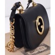 Borsa a tracolla mini Gucci Blondie 724645 Nera