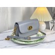 Borsa Replica 1:1 Christian Dior 30 Montaigne Avenue in pelle di vitello grigia