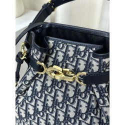 Qualità superiore replica Christian Dior media C'est Dior Blu Dior Oblique Jacquard