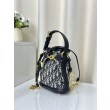 Borse Replica Christian Dior piccola C'est Dior Blu Dior Oblique Jacquard