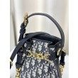Borse Replica Christian Dior piccola C'est Dior Blu Dior Oblique Jacquard