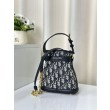 Borse Replica Christian Dior piccola C'est Dior Blu Dior Oblique Jacquard