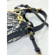 Borse Replica Christian Dior piccola C'est Dior Blu Dior Oblique Jacquard