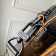 Borsa da uomo LV Trio Messenger M46694 Monogram Macassar