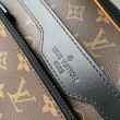 Borsa da uomo LV Trio Messenger M46694 Monogram Macassar
