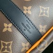 Qualità superiore replica da viaggio LV Keepall Bandouliere 45 M46703 Nonogram Macassar