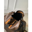 Qualità superiore replica da viaggio LV Keepall Bandouliere 45 M46703 Nonogram Macassar