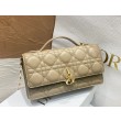 Imitazioni borse griffate Dior Miss Dior Mini Cannage in pelle di agnello Beige