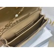 Imitazioni borse griffate Dior Miss Dior Mini Cannage in pelle di agnello Beige
