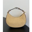 Borsa Replica 1:1 Hobo piccola Fendi Fendigraphy 8BR798 Caffè