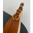 Borsa Replica 1:1 Hobo piccola Fendi Fendigraphy 8BR798 Caffè