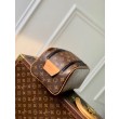 Qualità superiore replica LV Dopp Kit M46696 Monogram Macassar
