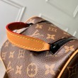 Qualità superiore replica LV Dopp Kit M46696 Monogram Macassar