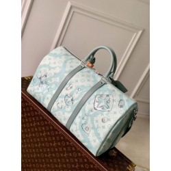 Borse Replica LV Keepall Bandoulière 50 M22570 Monogramma