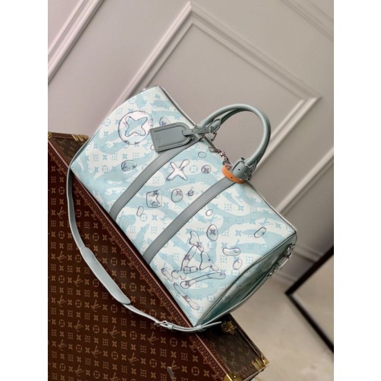 Borse Replica LV Keepall Bandoulière 50 M22570 Monogramma