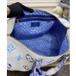 Borsa LV Keepall Bandouliere 45 M10254 Blu