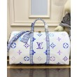 Borsa LV Keepall Bandouliere 45 M10254 Blu