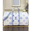 Borsa LV Keepall Bandouliere 45 M10254 Blu