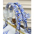 Borsa LV Keepall Bandouliere 45 M10254 Blu