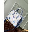 Borsa LV OnTheGo PM M22976 Blu